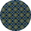 Oriental Weavers Caspian 3331L Blue/Blue Area Rug 7'10 Round