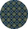 Oriental Weavers Caspian 3331L Blue/Blue Area Rug 7'10 Round