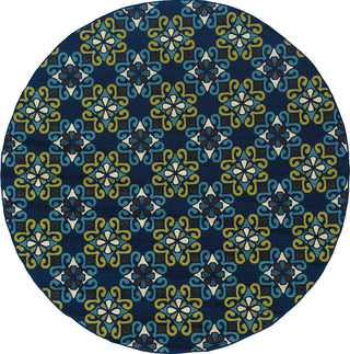 Oriental Weavers Caspian 3331L Blue/Blue Area Rug 7'10 Round
