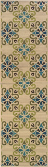 Oriental Weavers Caspian 3331W Ivory/Blue Area Rug Runner