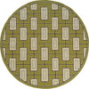 Oriental Weavers Caspian 4928G Green/Ivory Area Rug 7'10 Round