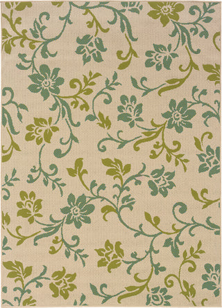 Oriental Weavers Caspian 7991J Ivory/Green Area Rug main image featured