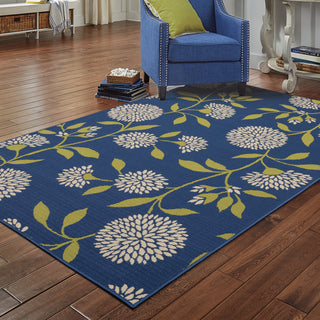 Oriental Weavers Caspian 8327L Blue/Green Area Rug Lifestyle Image