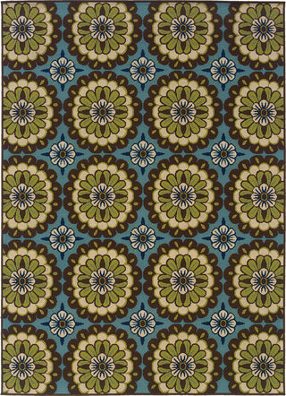 Oriental Weavers Caspian 8328L Blue/Brown Area Rug main image featured