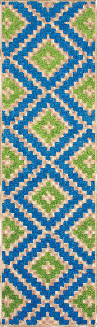 Oriental Weavers Cayman 2063Z Sand/ Blue Area Rug Runner Image