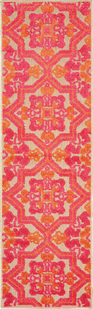 Oriental Weavers Cayman 2541V Sand/ Pink Area Rug Runner