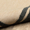 Oriental Weavers Cayman 5594K Sand/ Charcoal Area Rug Close-up Image