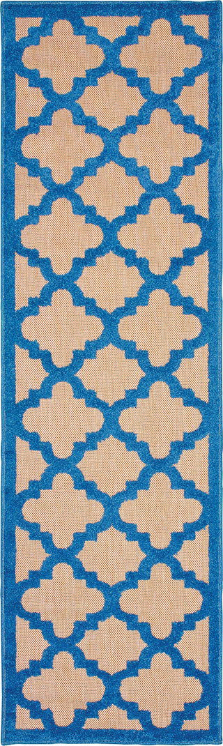 Oriental Weavers Cayman 660L9 Sand/ Blue Area Rug Runner