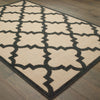 Oriental Weavers Cayman 660N9 Sand/ Charcoal Area Rug Detail Shot Feature