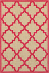 Oriental Weavers Cayman 660P9 Sand/ Pink Area Rug main image featured