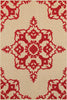 Oriental Weavers Cayman 097R9 Sand/ Red Area Rug main image featured