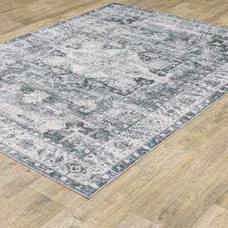 Oriental Weavers Charleston CHA03 Charcoal/Ivory Area Rug Alternate Image