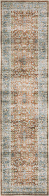 Oriental Weavers Charleston CHA04 Rust/Blue Area Rug Runner Image