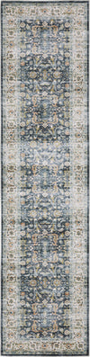 Oriental Weavers Charleston CHA05 Blue/Gold Area Rug Runner Image