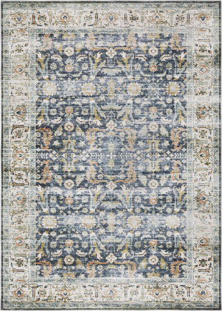 Oriental Weavers Charleston CHA05 Blue/Gold Area Rug main image