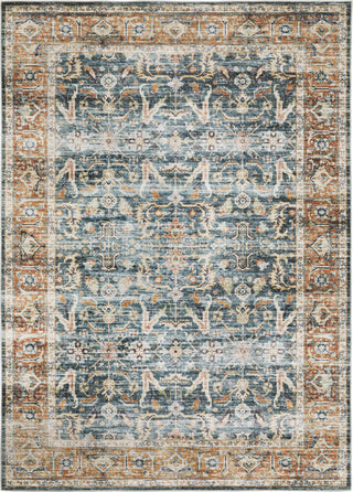 Oriental Weavers Charleston CHA06 Blue/Rust Area Rug main image