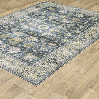 Oriental Weavers Charleston CHA08 Charcoal/Gold Area Rug Alternate Image