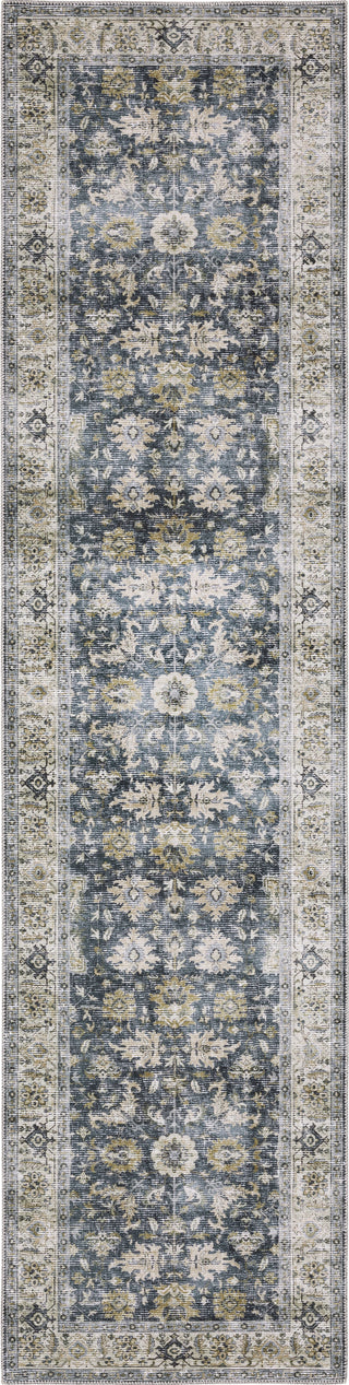 Oriental Weavers Charleston CHA08 Charcoal/Gold Area Rug Runner Image