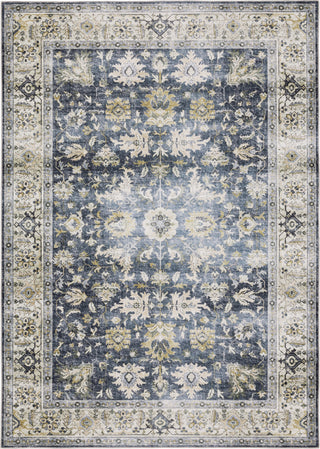 Oriental Weavers Charleston CHA08 Charcoal/Gold Area Rug main image