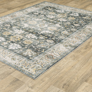 Oriental Weavers Charleston CHA09 Blue/Gold Area Rug Alternate Image