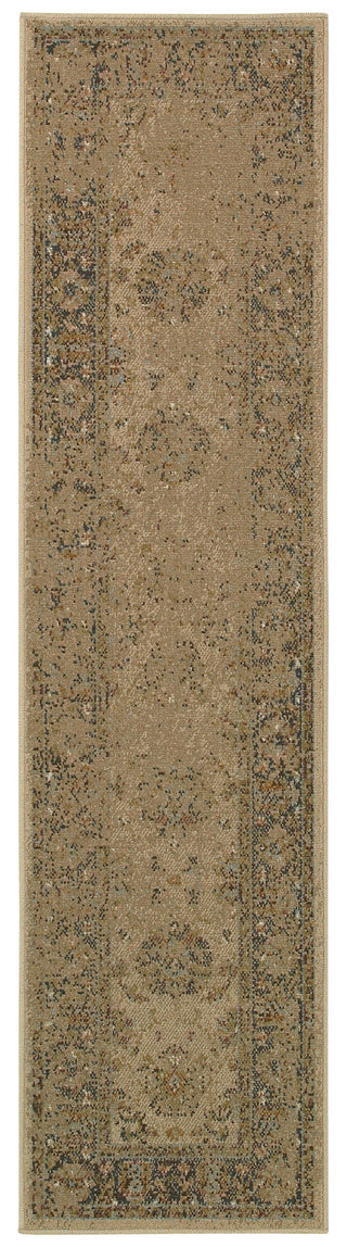 Oriental Weavers Chloe 1382G Beige/Blue Area Rug 1'10 X  7' 6