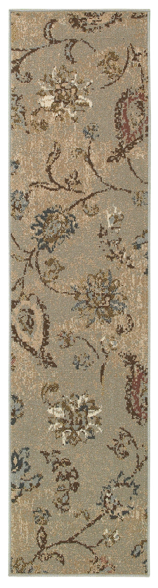 Oriental Weavers Chloe 3818D Blue/Multi Area Rug 1'10 X 7' 6 Runner