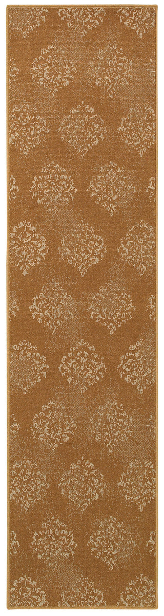 Oriental Weavers Chloe 3848M Rust/Beige Area Rug 1'10 X  7' 6