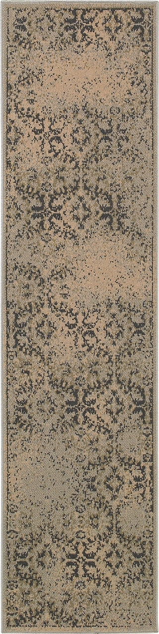 Oriental Weavers Chloe 3867C Beige/Blue Area Rug Runner