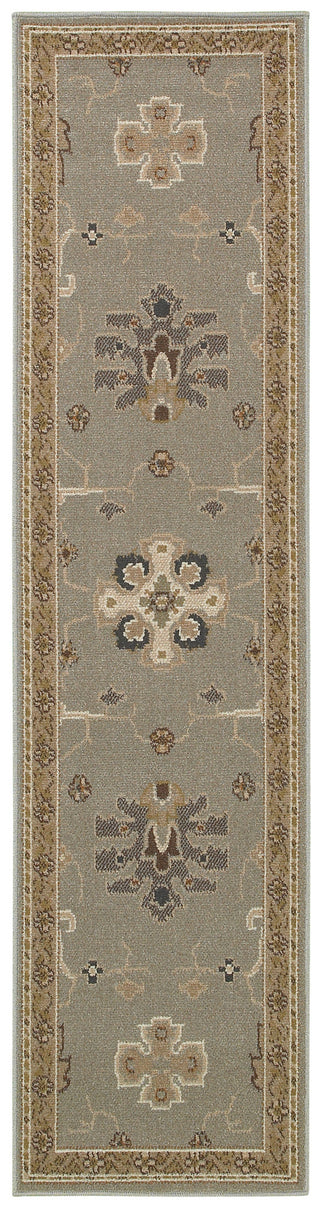 Oriental Weavers Chloe 3965A Grey/Blue Area Rug 1'10 X  7' 6