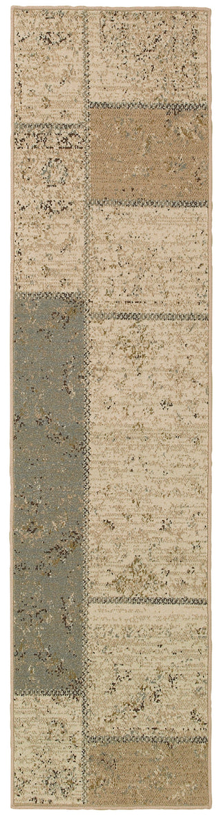 Oriental Weavers Chloe 3978C Ivory/Blue Area Rug 1'10 X  7' 6