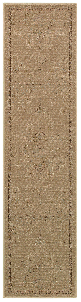 Oriental Weavers Chloe 3979B Tan/Beige Area Rug 1'10 X  7' 6