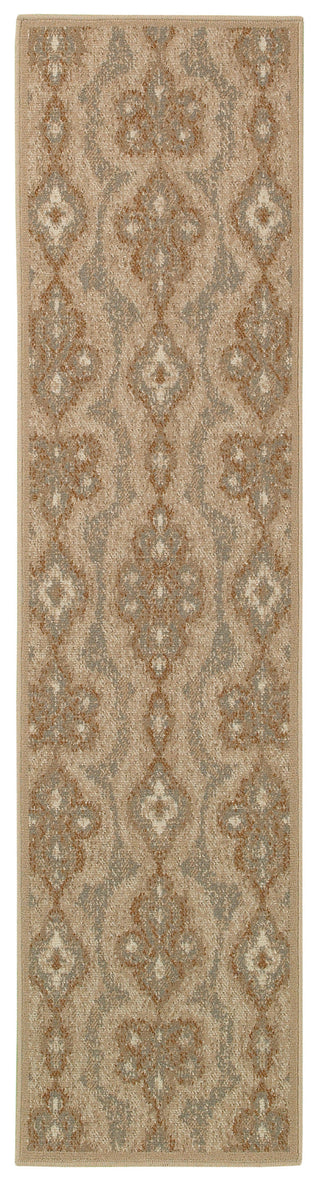 Oriental Weavers Chloe 3980A Blue/Beige Area Rug 1'10 X  7' 6