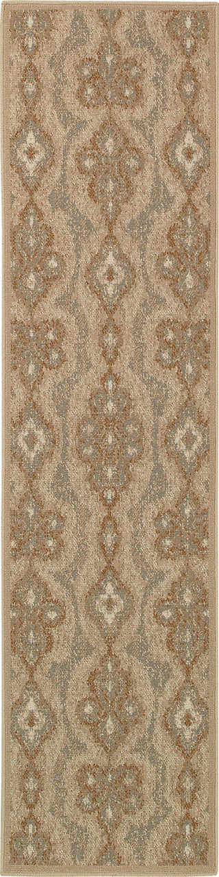 Oriental Weavers Chloe 3980A Blue/Beige Area Rug Runner