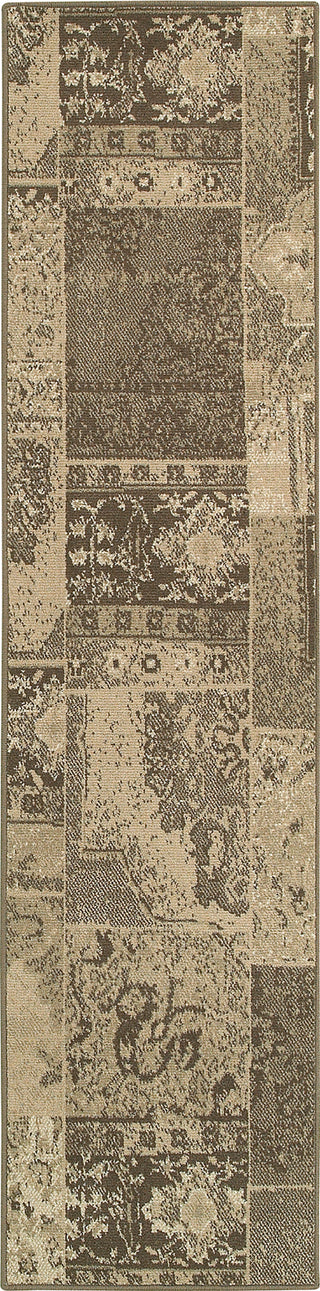 Oriental Weavers Chloe 501N4 Brown/Tan Area Rug Runner