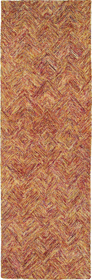 Pantone Universe Colorscape 42113 Orange/Pink Area Rug Runner