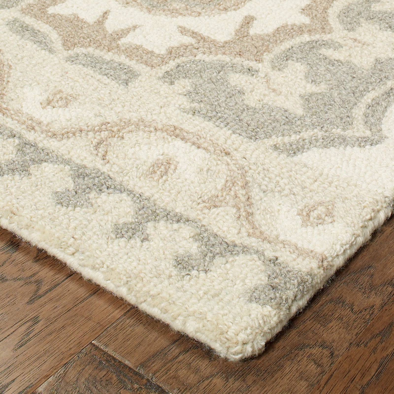 Oriental Weavers Craft 93003 Grey/ Sand Area Rug – Incredible Rugs