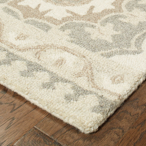 Oriental Weavers Craft 93003 Grey/ Sand Area Rug – Incredible Rugs and ...