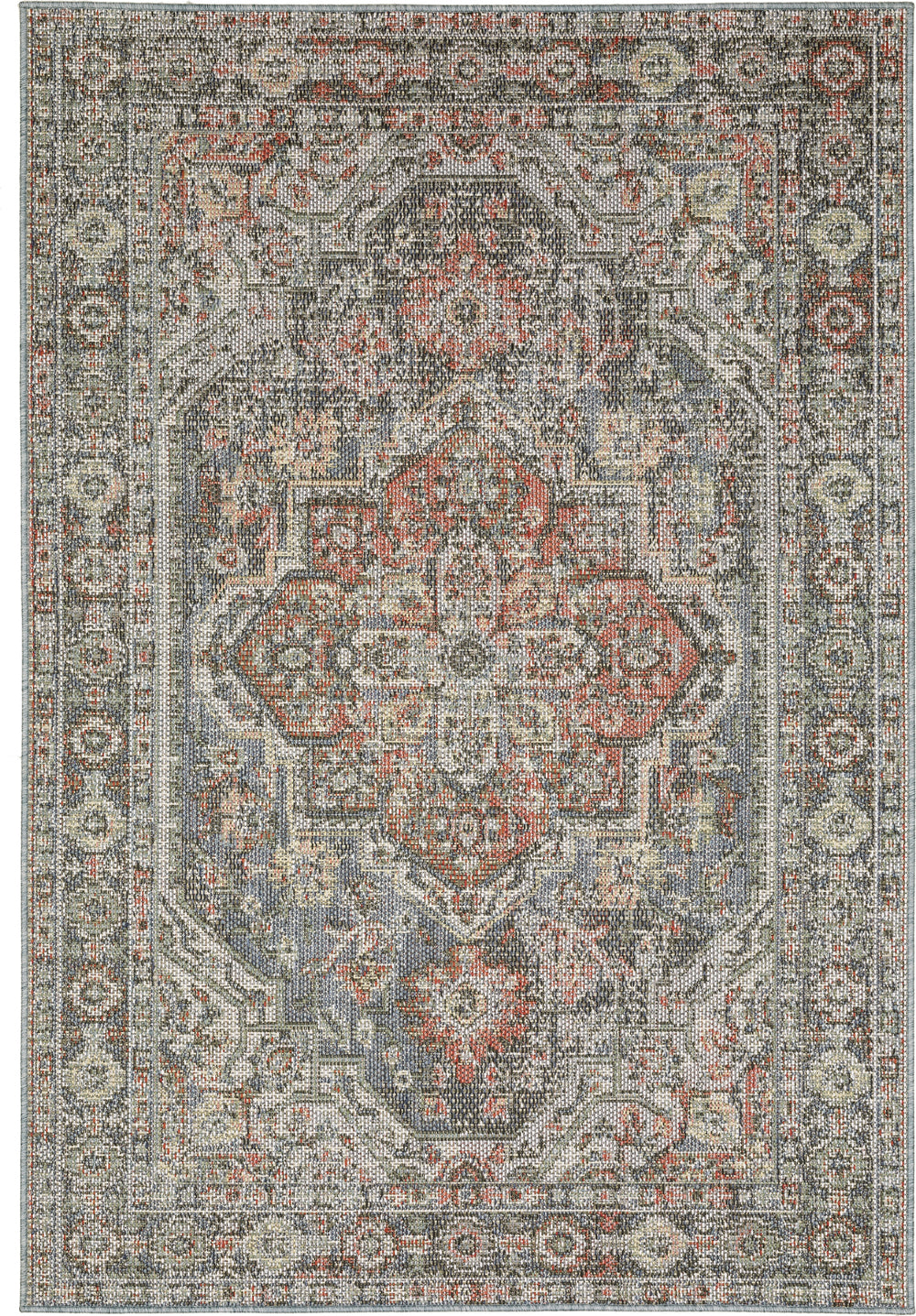 Oriental Weavers Cyprus 429Q4 Grey/Multi Area Rug