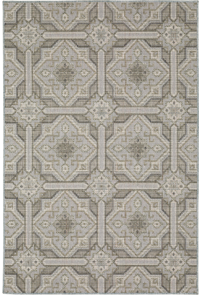 Oriental Weavers Cyprus 448L4 Grey/Blue Area Rug main image