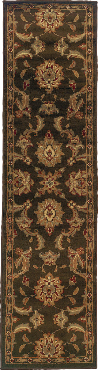 Oriental Weavers Darcy 1330N Brown/Green Area Rug Runner Image