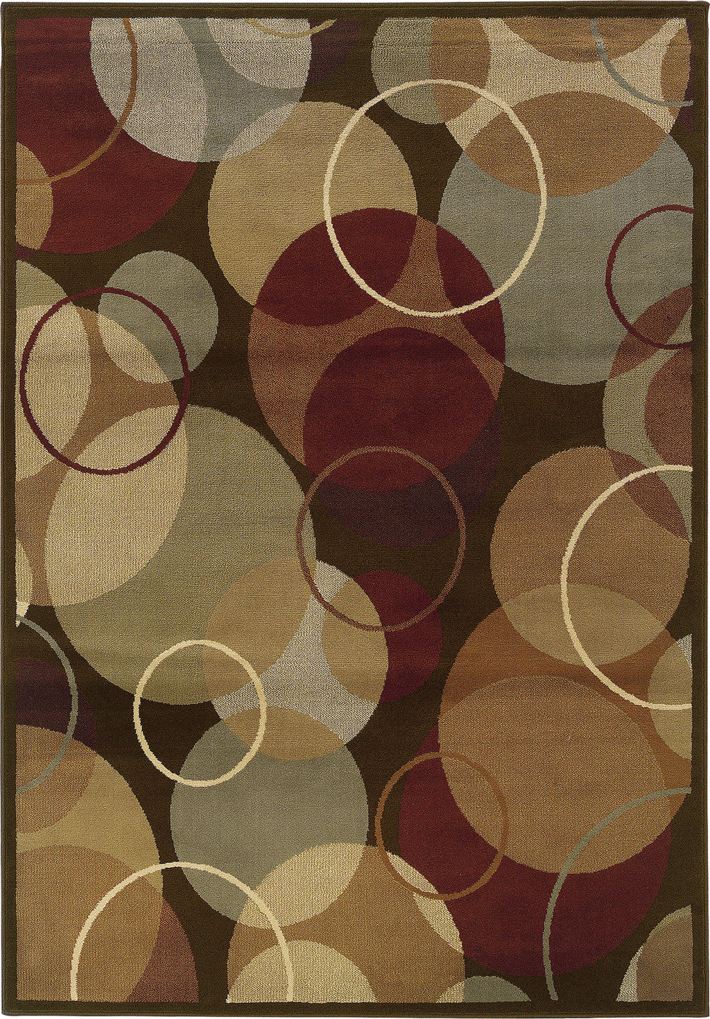 Oriental Weavers Darcy 2066D Brown/Gold Area Rug main image
