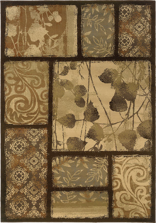 Oriental Weavers Darcy 8025D Brown/Tan Area Rug main image