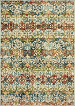 Oriental Weavers Dawson 7341B Multi/Ivory Area Rug main image featured