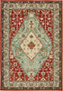 Oriental Weavers Dawson 8315A Rust/Blue Area Rug main image featured