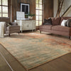 Oriental Weavers Dawson 8324A Rust/Gold Area Rug Lifestyle Image Feature