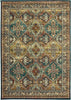 Oriental Weavers Dawson 8527A Teal/Brown Area Rug main image featured
