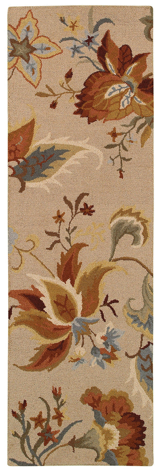 Oriental Weavers Eden 87107 Beige/Gold Area Rug 2' 6 X  8' 0