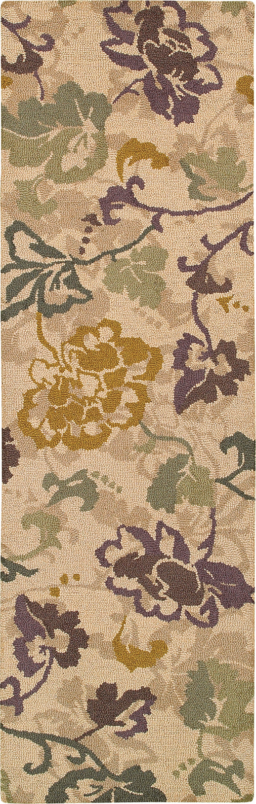 Oriental Weavers Eden 87109 Ivory/ Purple Area Rug main image