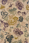 Oriental Weavers Eden 87109 Ivory/ Purple Area Rug Main Image