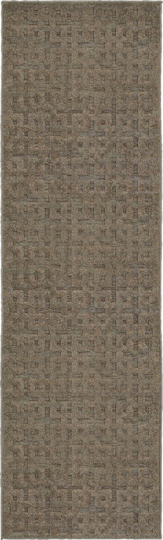 Oriental Weavers Elisa 118N2 Brown/ Grey Area Rug Runner